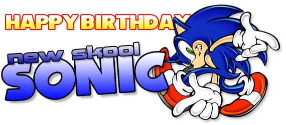 Happy Birthday new-skool Sonic!