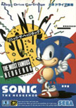 Sonic 1 Japanese box art front