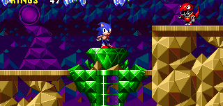 No, it's not the Master Emerald, but it is a truly classic puzzle to the Sonic community.