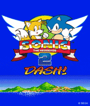 Title screen for the 2008 model, Sonic 2 Dash.