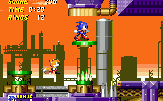 For the 'Mega Sonic' trick, take this far one up into the tank..