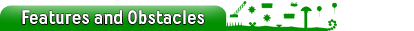 Features and Obstacles