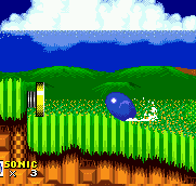 Spin Dash into the spring..