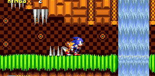 Internal caves on the bottom route are more enclosed, and filled with deadly spikes.