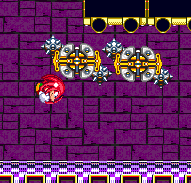 Knuckles really has the short straw here, as he has to fight two of them! Probably the ones from the other two large yellow boxes, come to think of it.