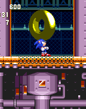 ..You'll fall through the floor and straight into a room holding a Special Stage ring. You can then exit onto the main route via a corridor to the right.