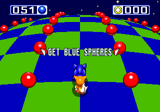 To get two secret Special Stages, enter both the level select and debug cheats, change the sound option on the level select menu to 07, and highlight either Special Stage 1 or 2, and hold A while pressing start. This is the same one as found in Sonic 3, and it spirals around toward the centre - very challenging.
