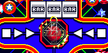 The Bar icon offers frequent, but minimal payouts. Get one for 2 rings, two for 4 rings and three for 8 rings.