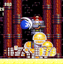 Make use of Sonic's insta-shield to defeat this boss quickly. If you use it when opening up the shell, you can make a bonus hit on Eggman at the same time.